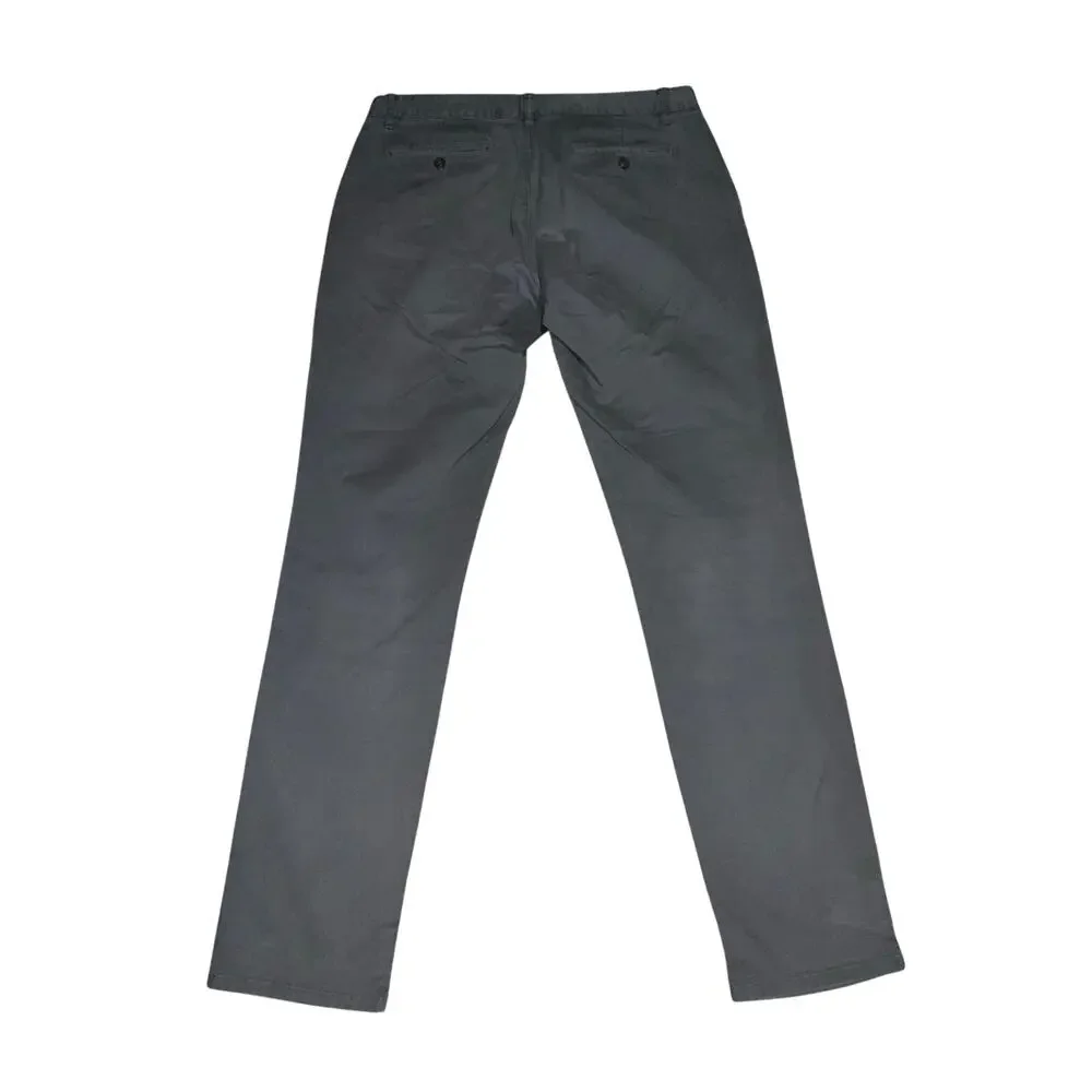Bonobos Grey Straight Chino Pants Size 36/36